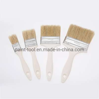 Cleaning Wall Flat Natural Bristle Paint Brush